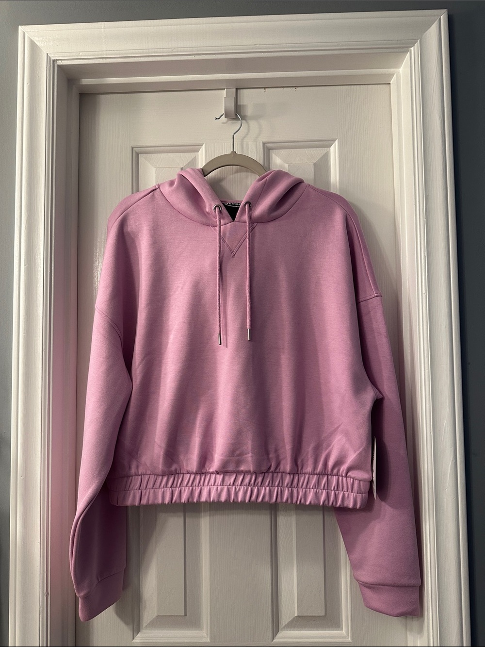 Cropped Hooded Sweatshirt